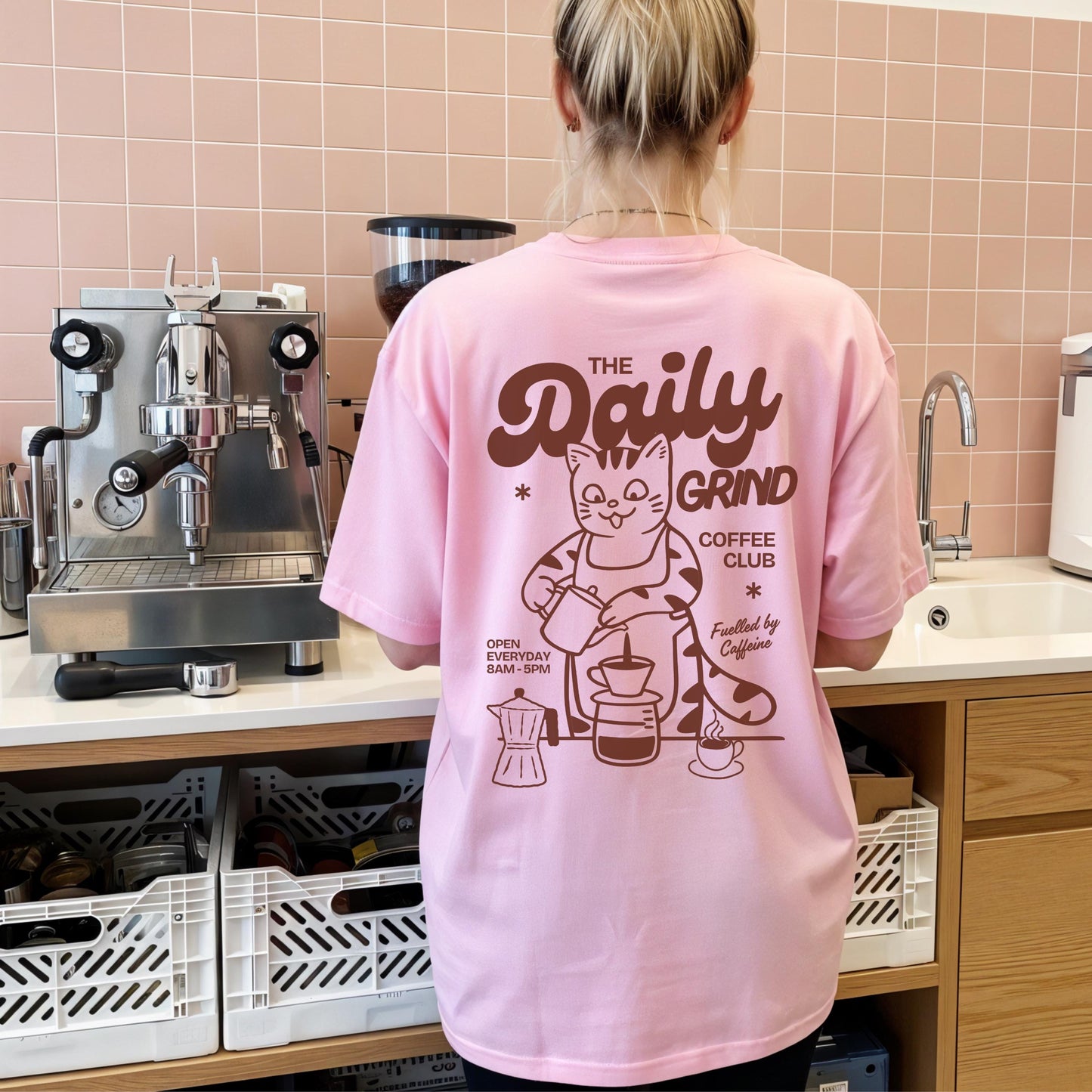 Funny Cat Coffee Shirt