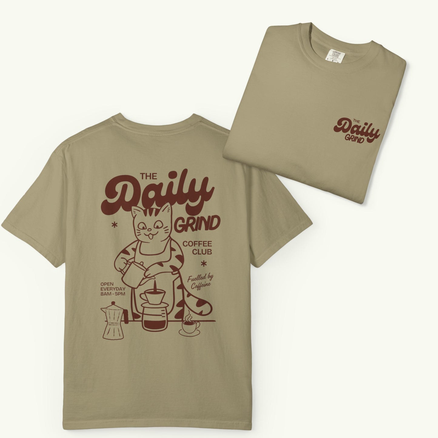 Funny Cat Coffee Shirt