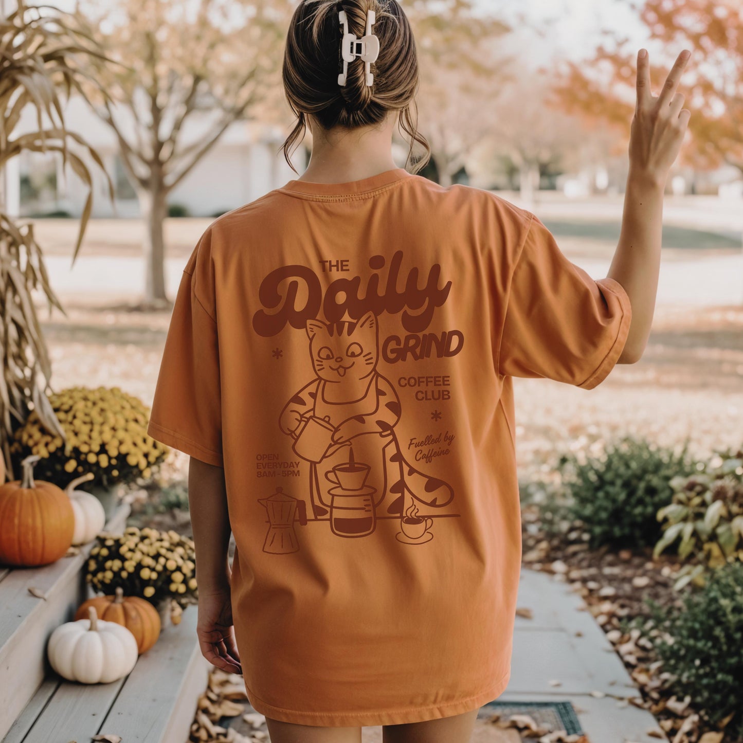 Funny Cat Coffee Shirt