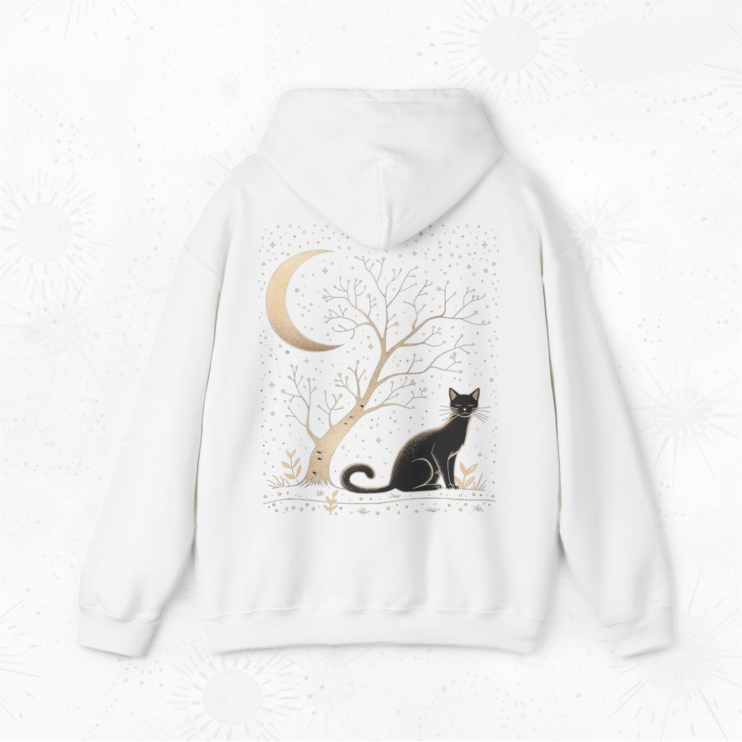 Moonlight Cat Hoodie