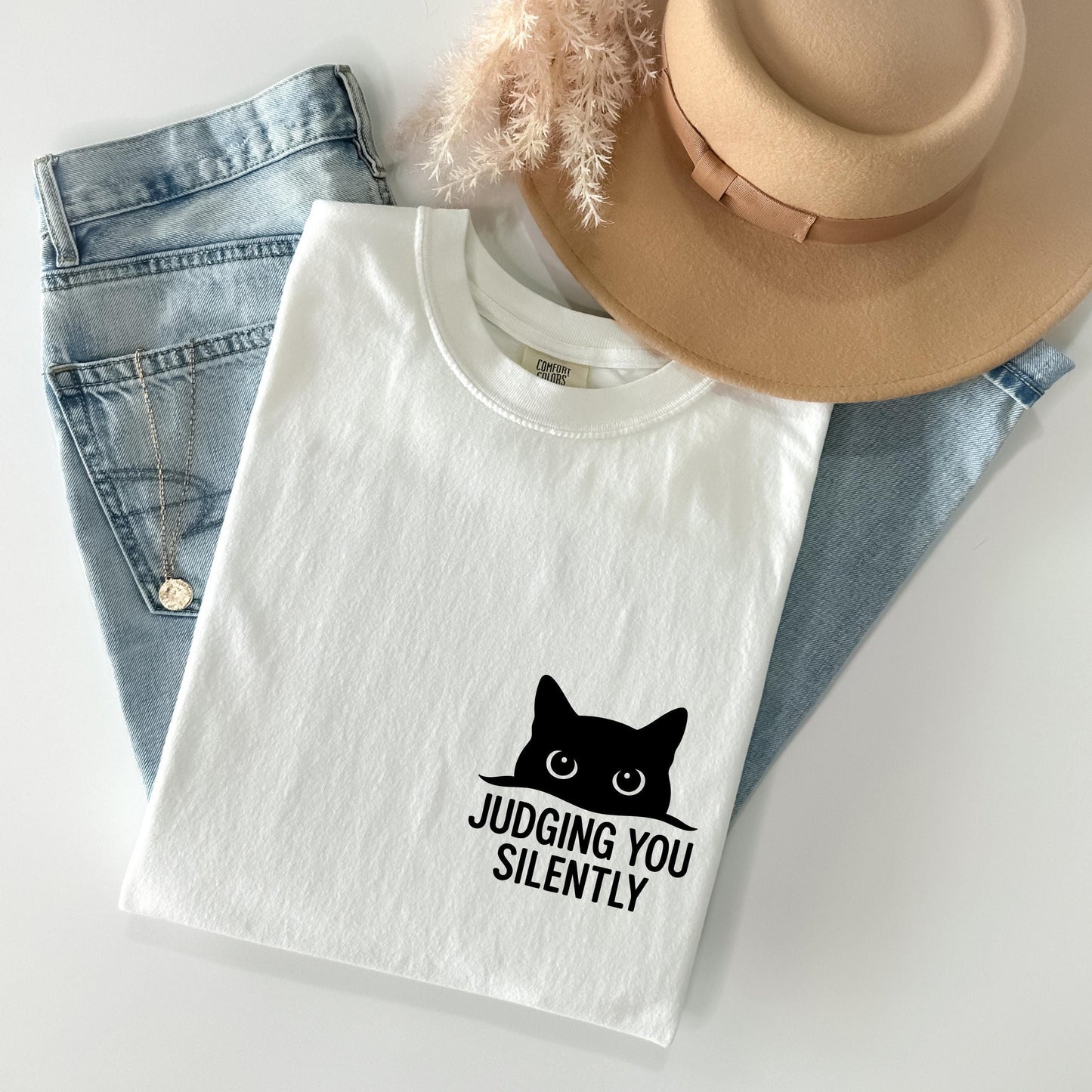 Judging You Silently Tee 3