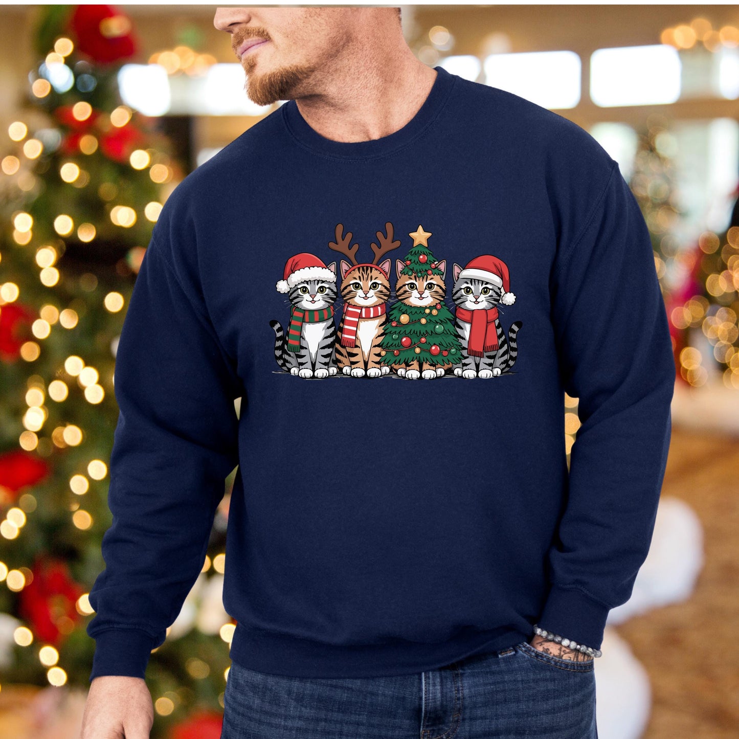 Cat Christmas Jumper