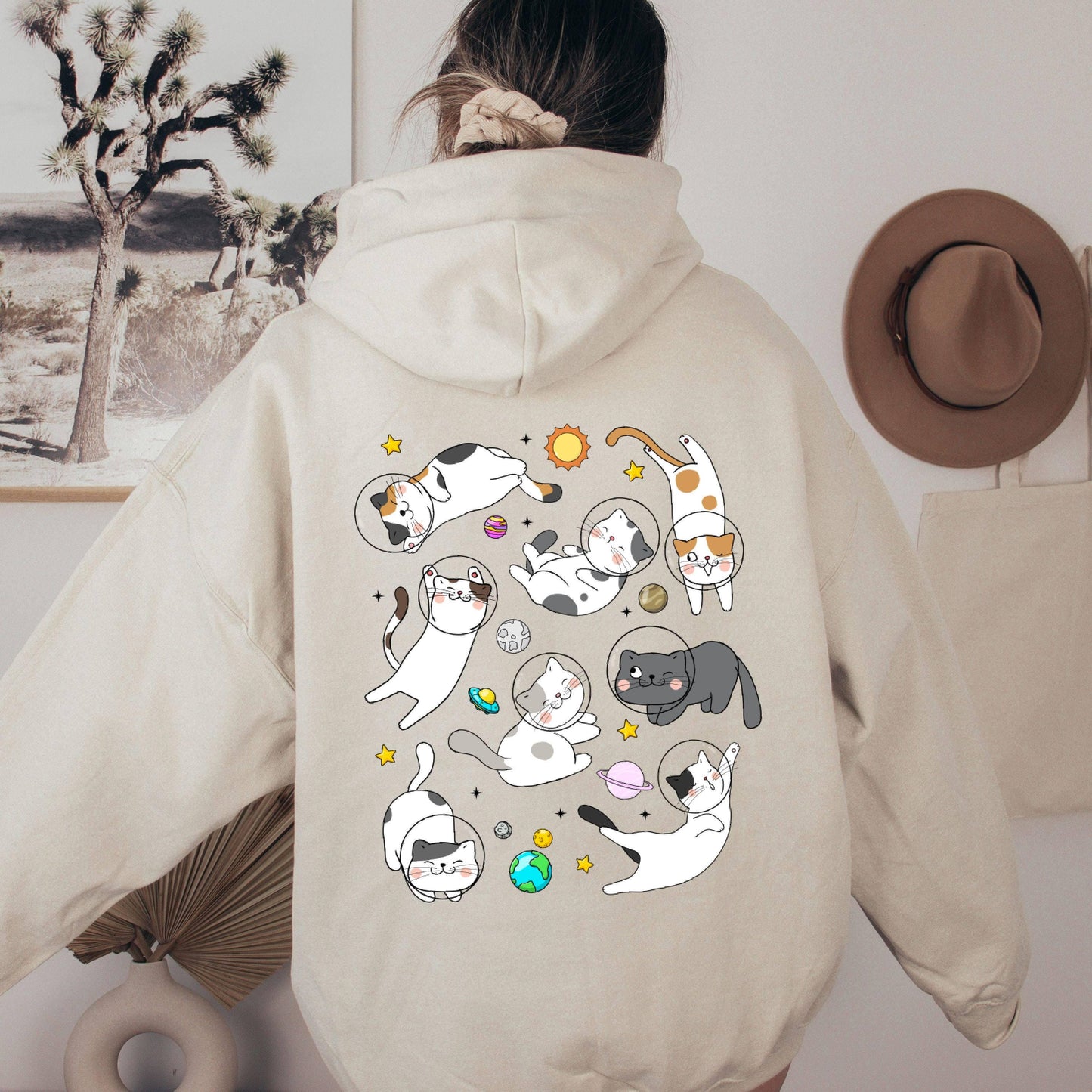 Cats In Space Hoodie