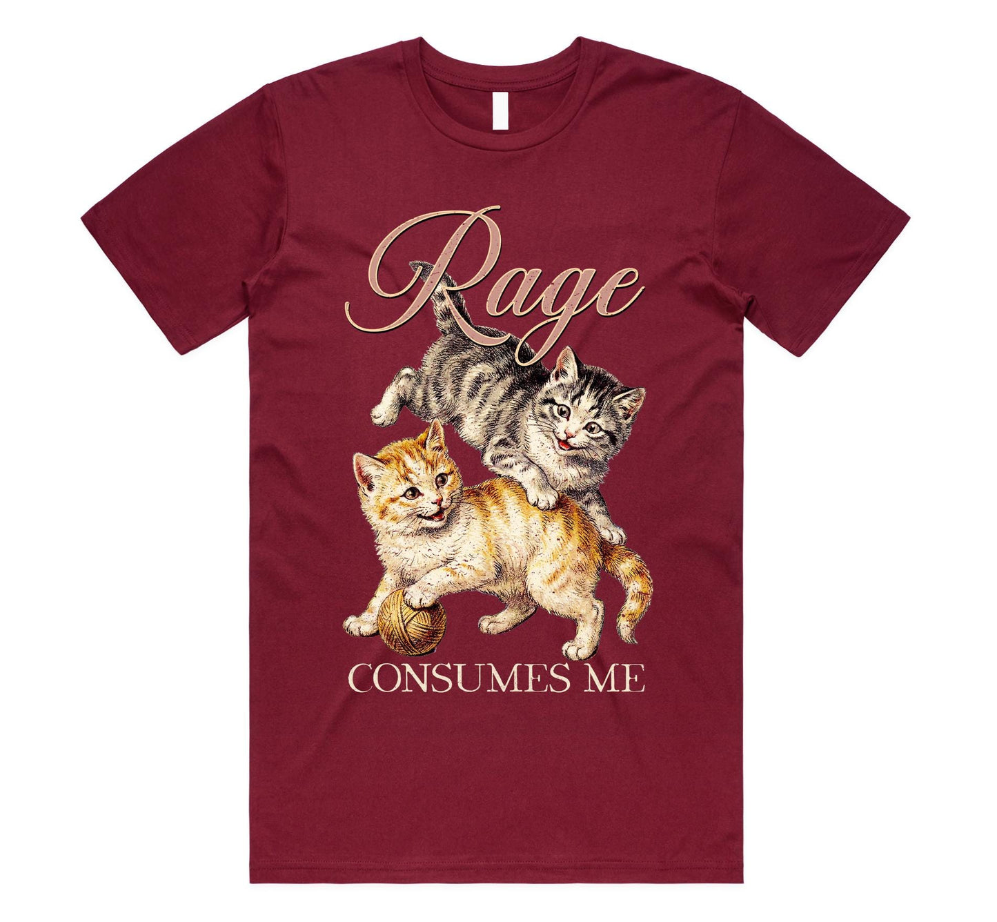 Rage Consumes Me Cat Shirt