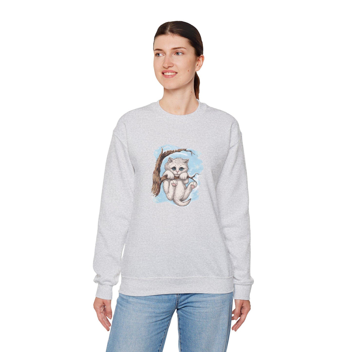Kitten in Tree Sweater