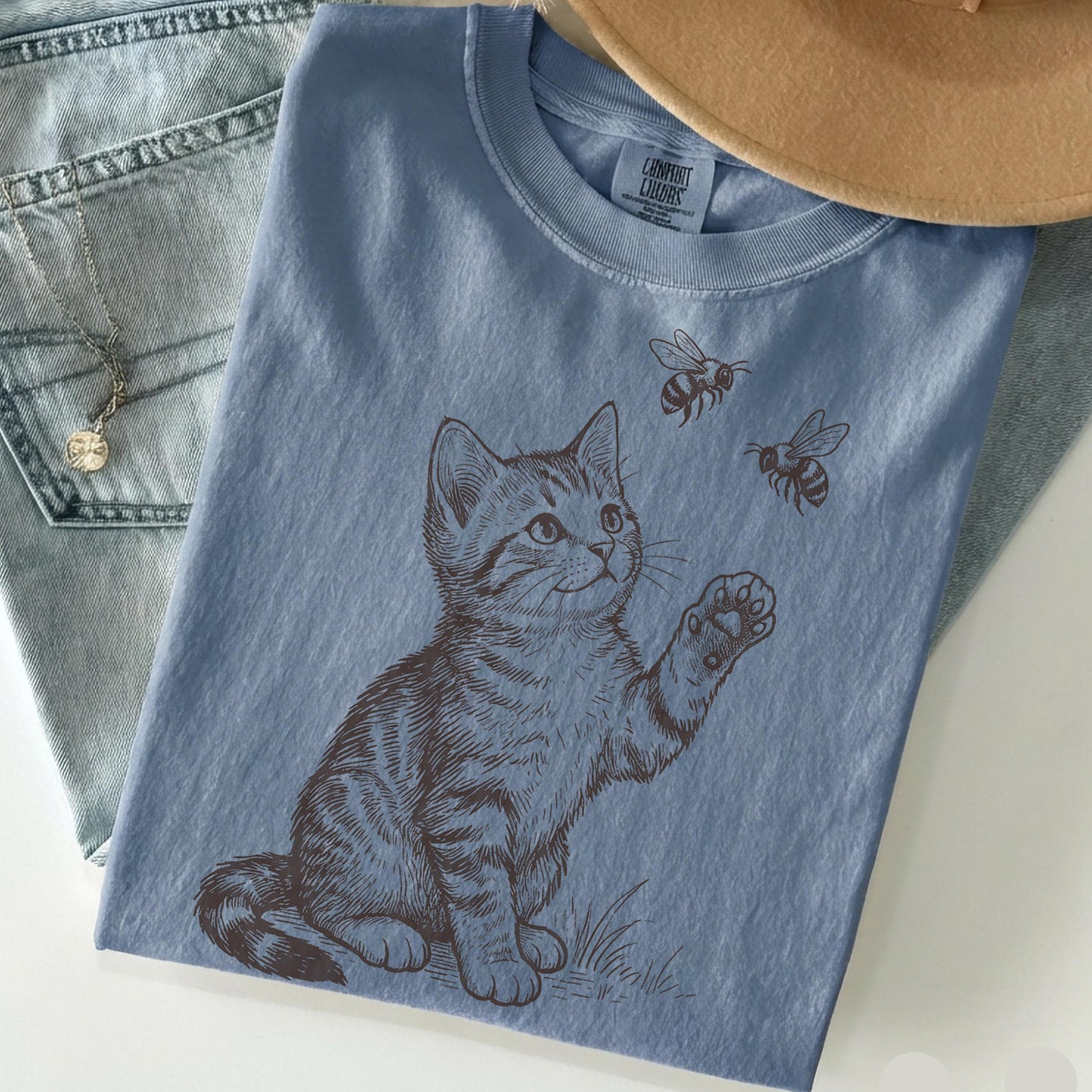 Kitten Bee Tee