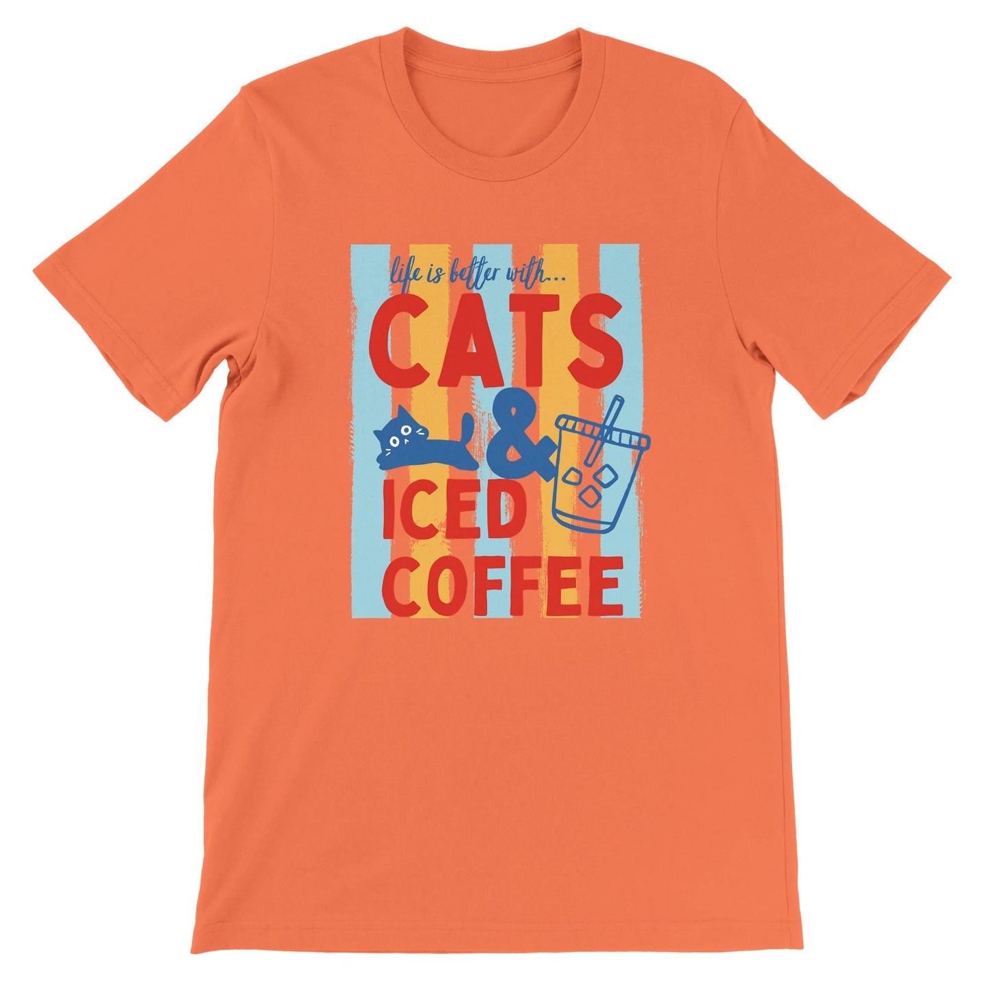 Cats & Coffee Summer T-Shirt V1