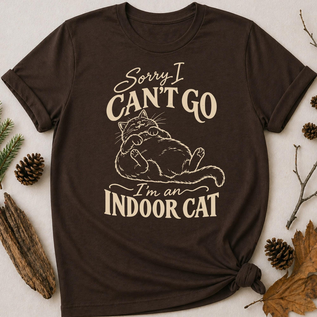 Indoor Cat Introvert Shirt