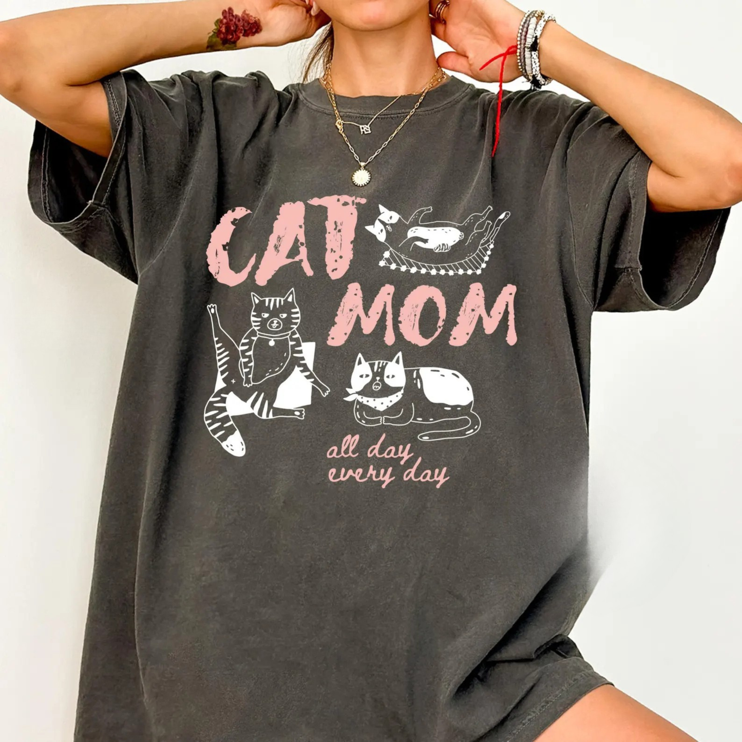 Cat Mom Tee 12