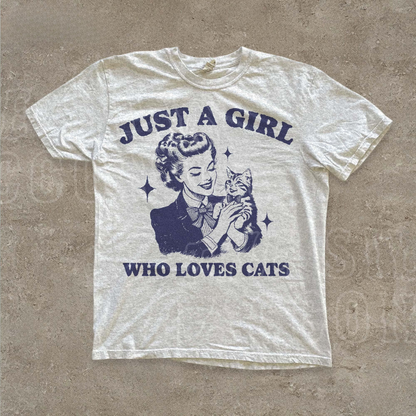 Cute Cat Shirt For Women