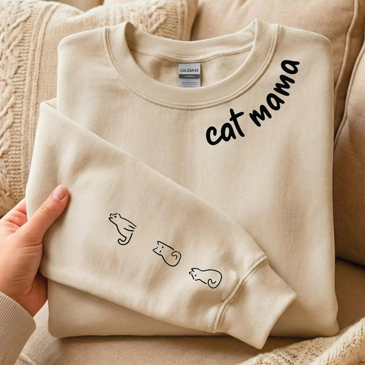 Cat Mama Sweatshirt 6