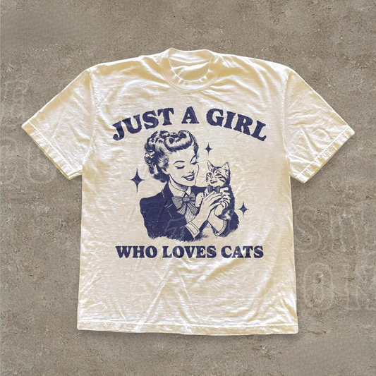 Cute Cat Shirt For Women
