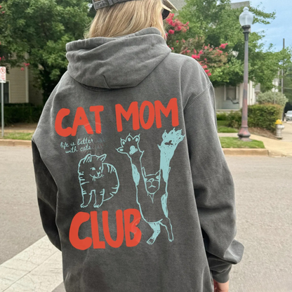 Cat Mom Hoodie V6