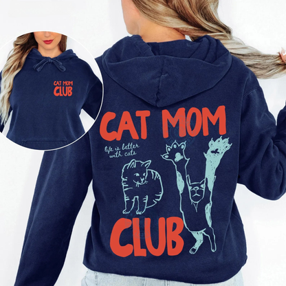 Cat Mom Hoodie V6