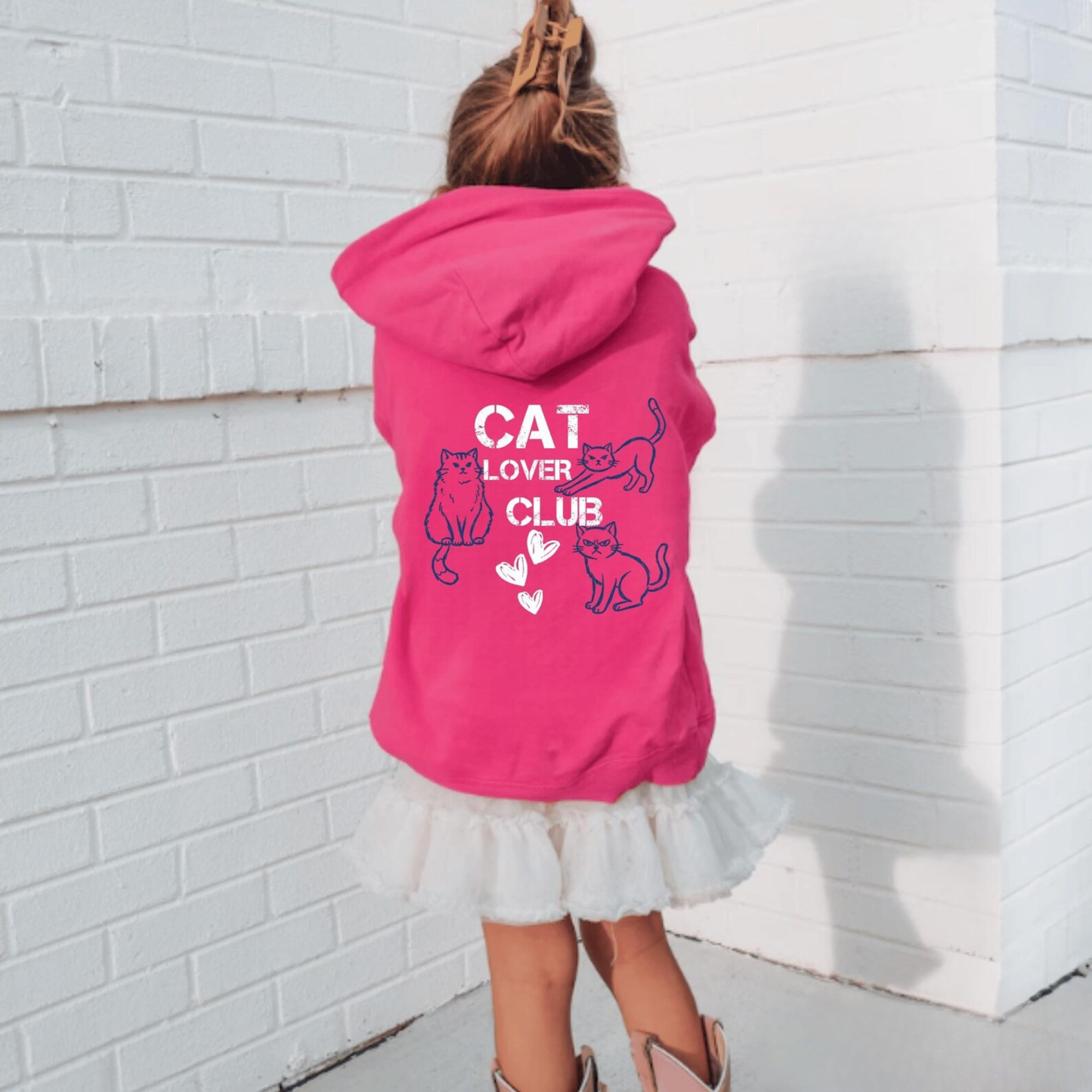 Cat Lover Club Kids Hoodie