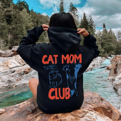Cat Mom Club Hoodie V2
