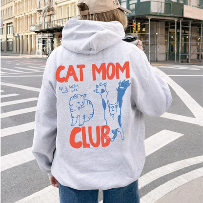 Cat Mom Club Hoodie V2