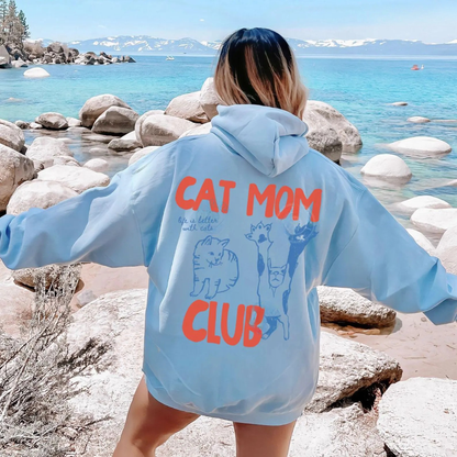 Cat Mom Club Hoodie V2