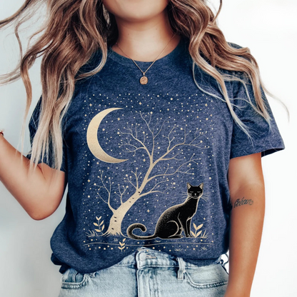 Cat Moon Tee V2