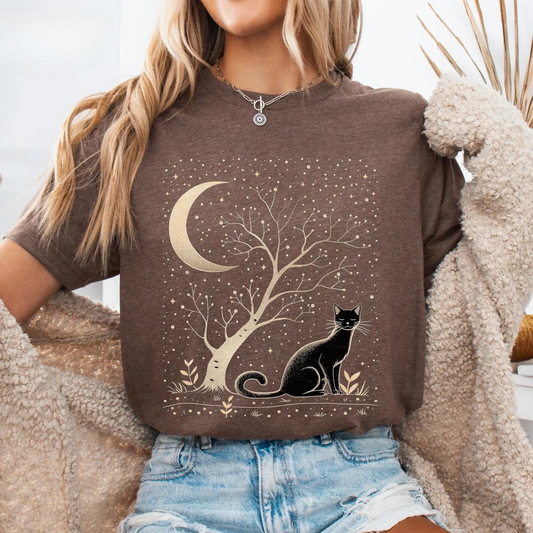 Cat Moon Tee V2