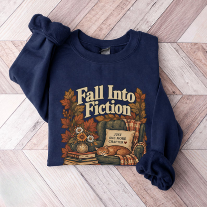 Fall Into Fiction Cat Sweater