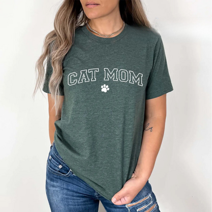 Cat Mom Tee New V9
