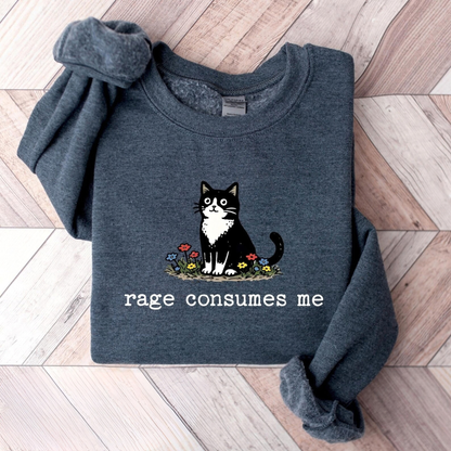 Rage Consumes Me Sweater