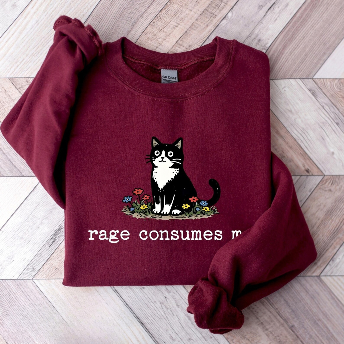 Rage Consumes Me Sweater