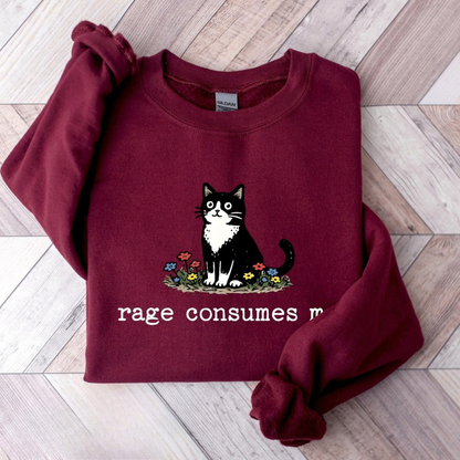 Rage Consumes Me Sweater