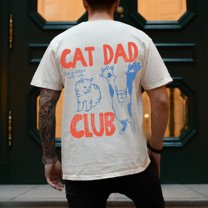 Cat Dad Club Tee
