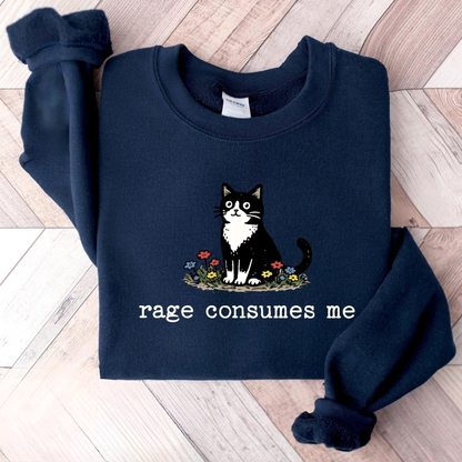 Rage Consumes Me Sweater