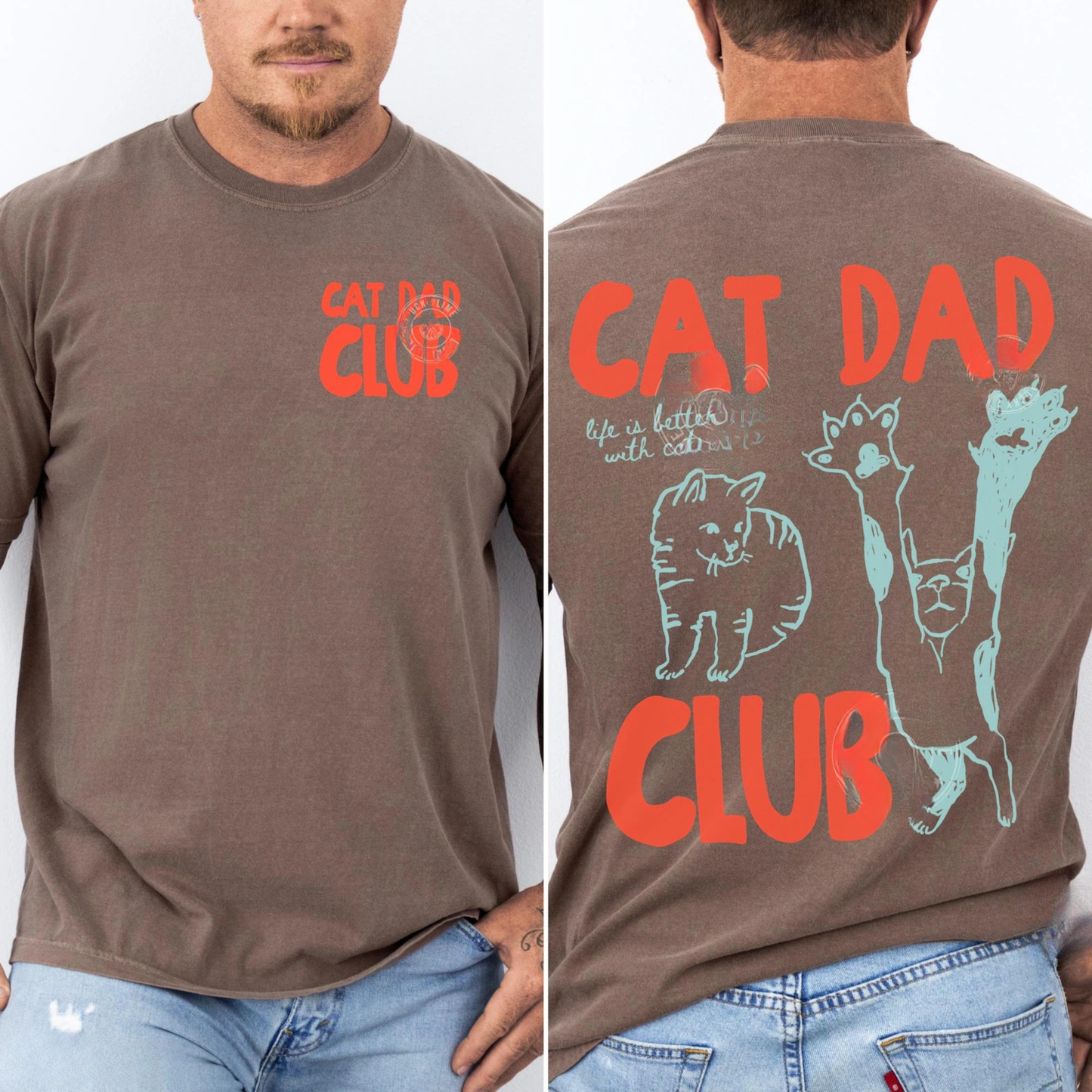 Cat Dad Club Shirt