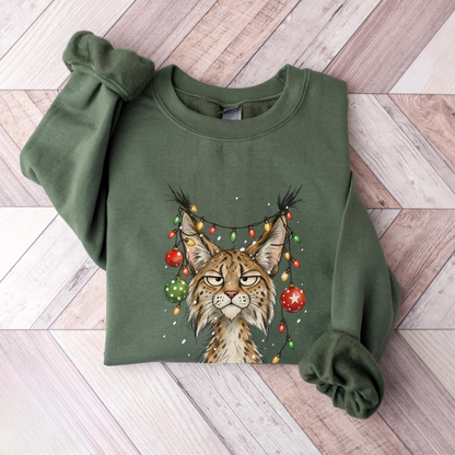 Christmas Lynx Sweatshirt