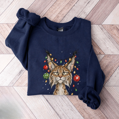 Christmas Lynx Sweatshirt