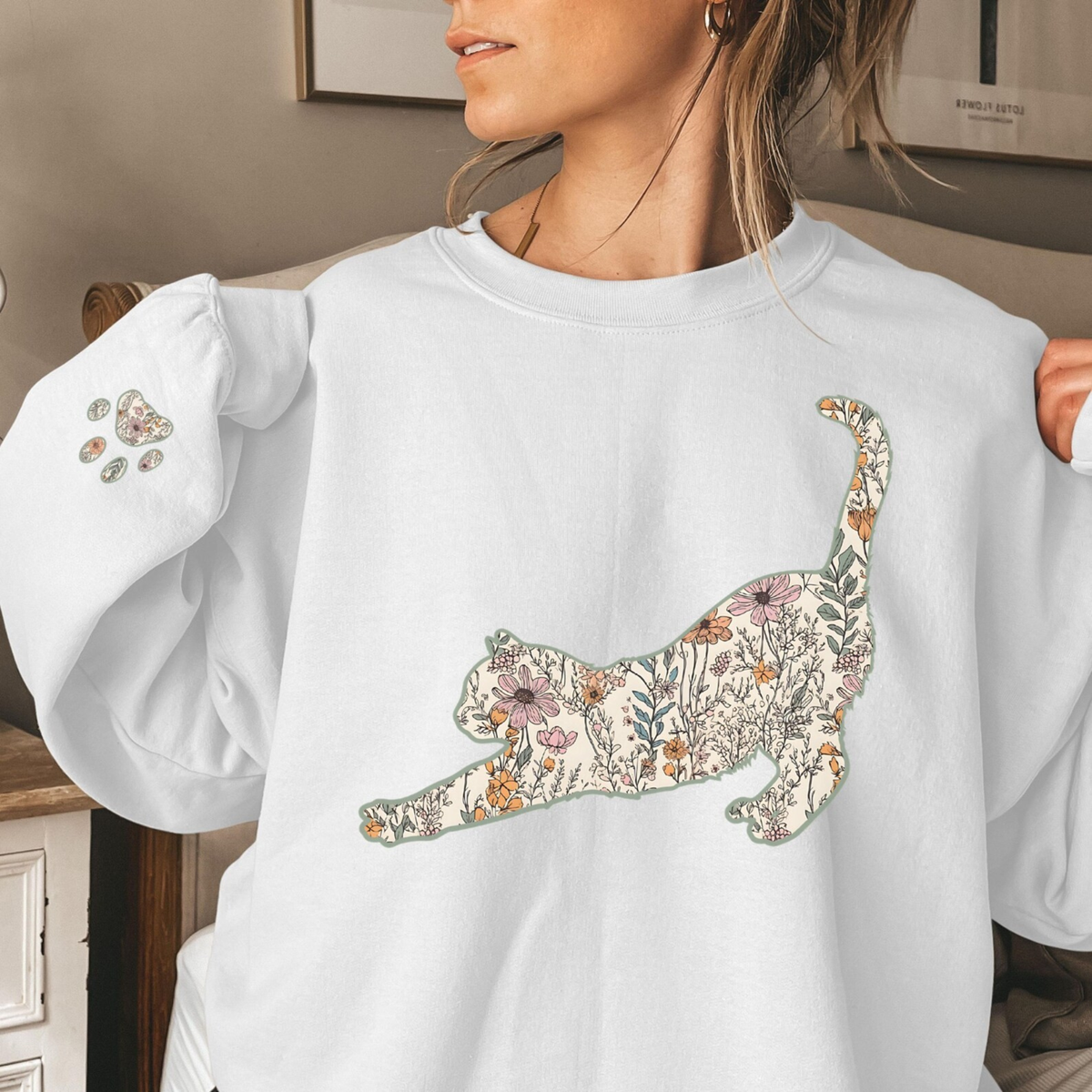Cat Mom Sweatshirt V7