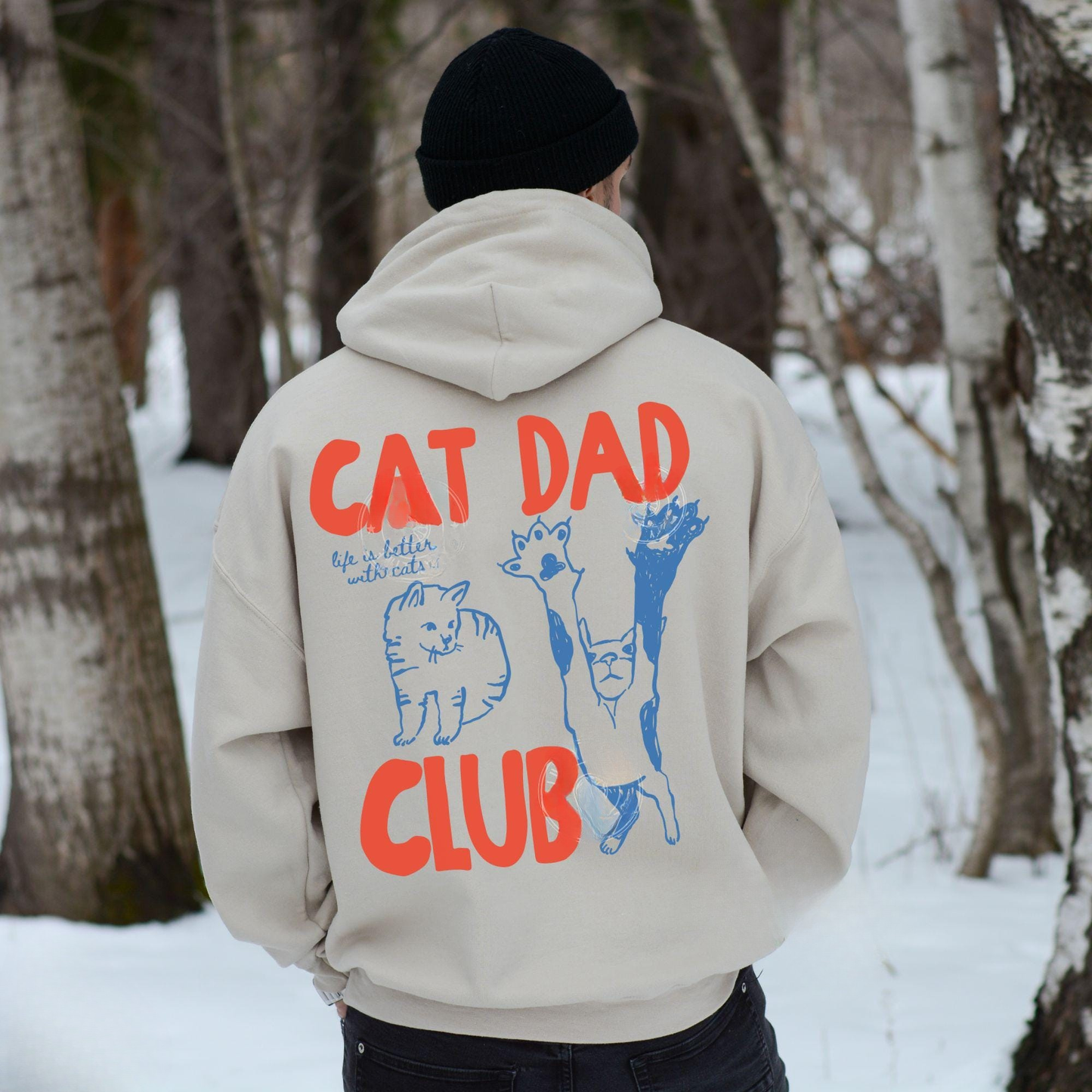Cat Dad Hoodie