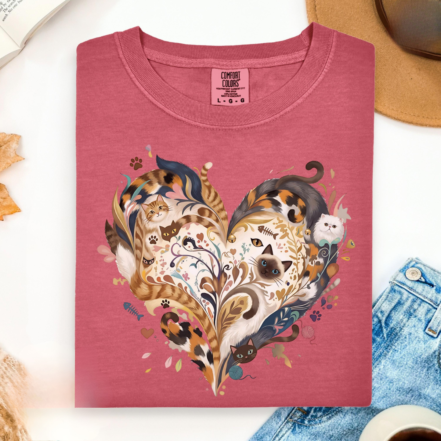 Cat Heart Shirt V2