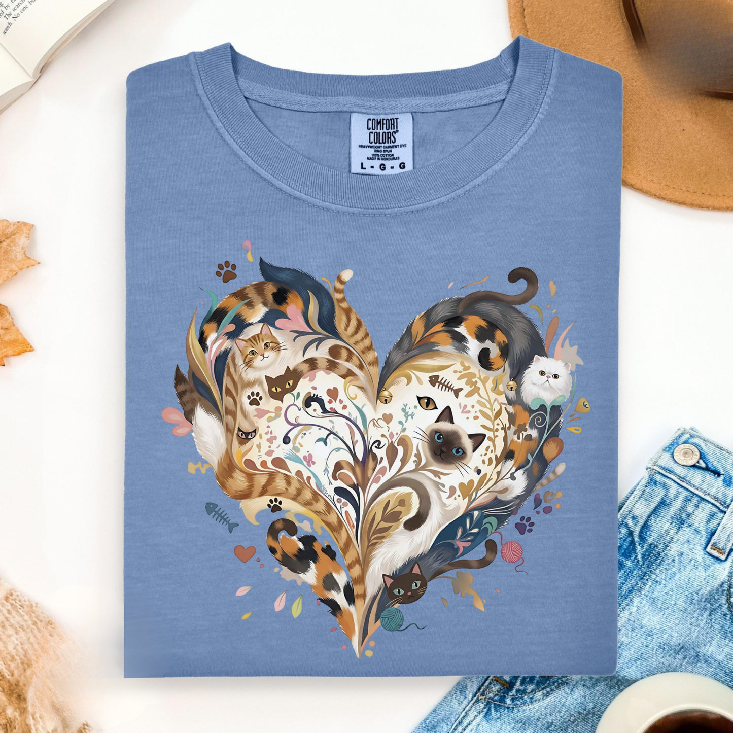 Cat Heart Shirt V2