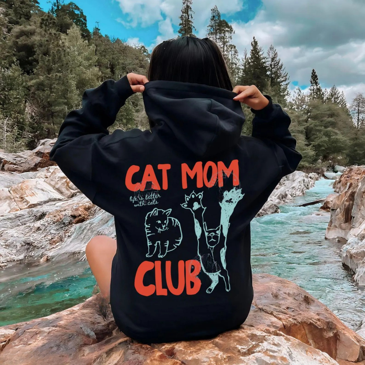 Cat Mom Hoodie