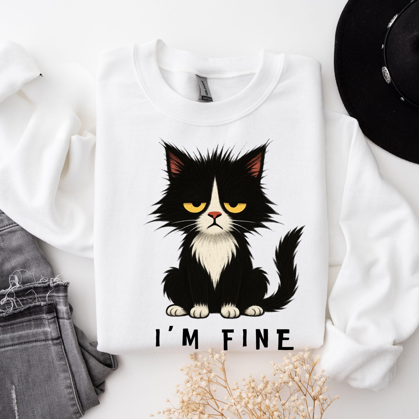 Funny Cat Sweater V2