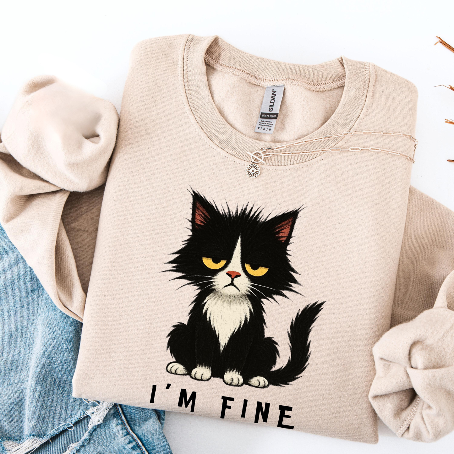 Funny Cat Sweater V2
