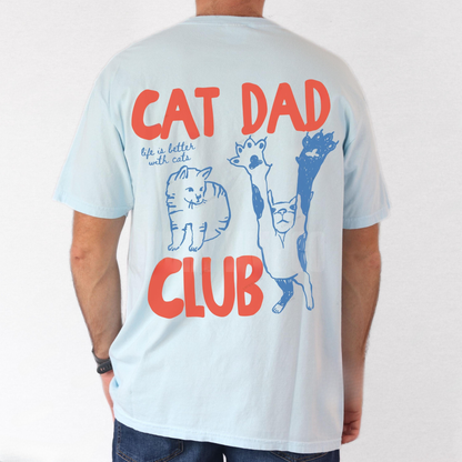 Cat Dad Club Tee