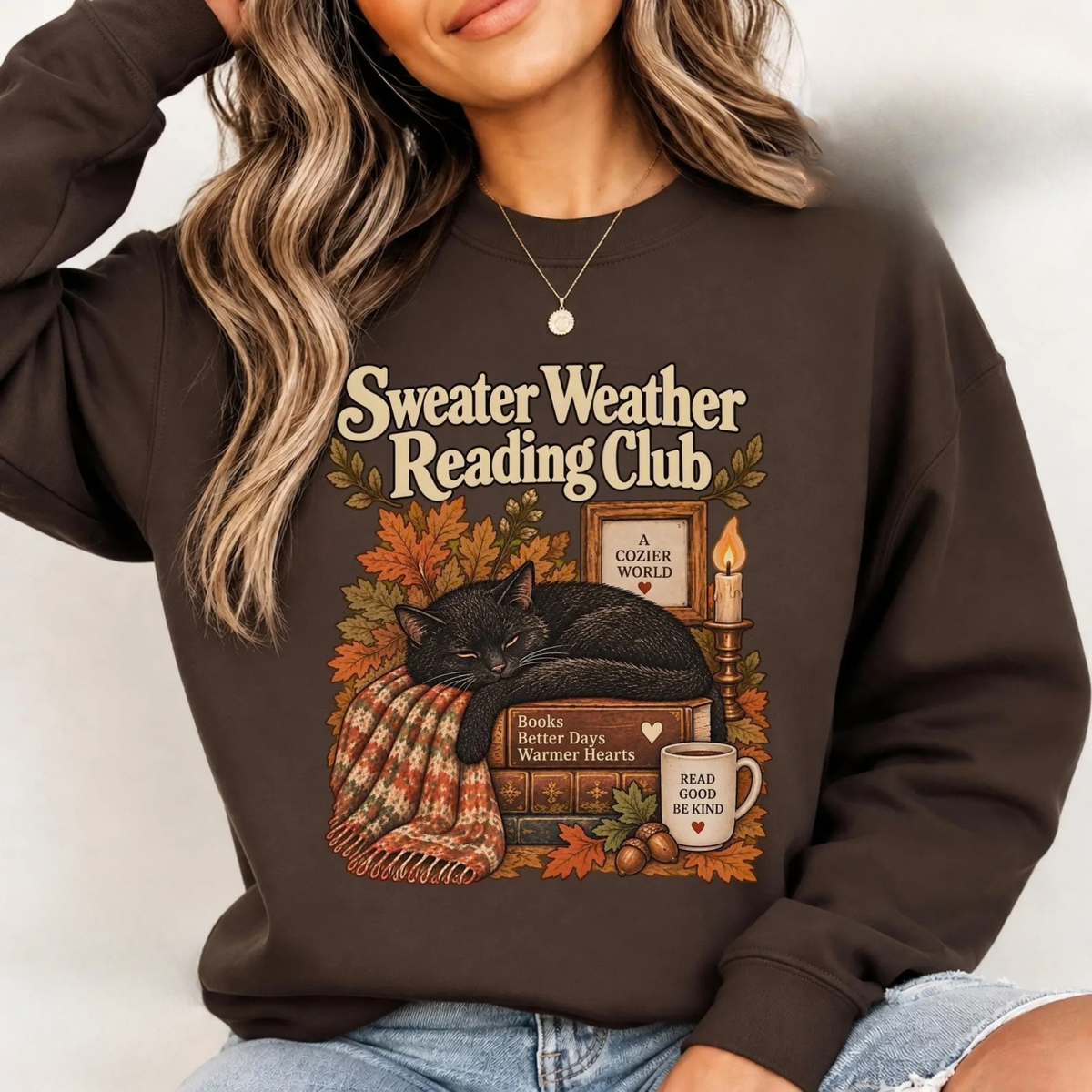 Sweater Weather Reading Sweater