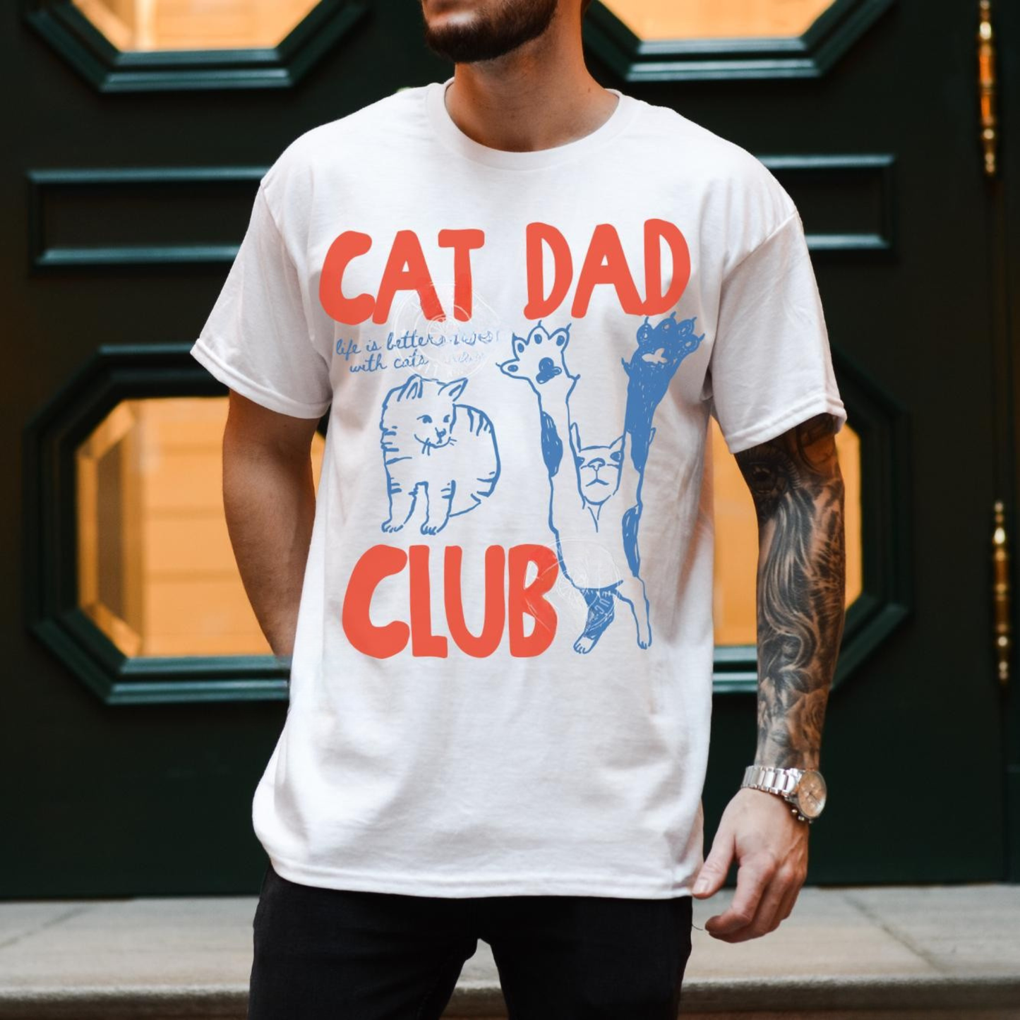 Cat Dad Shirt New
