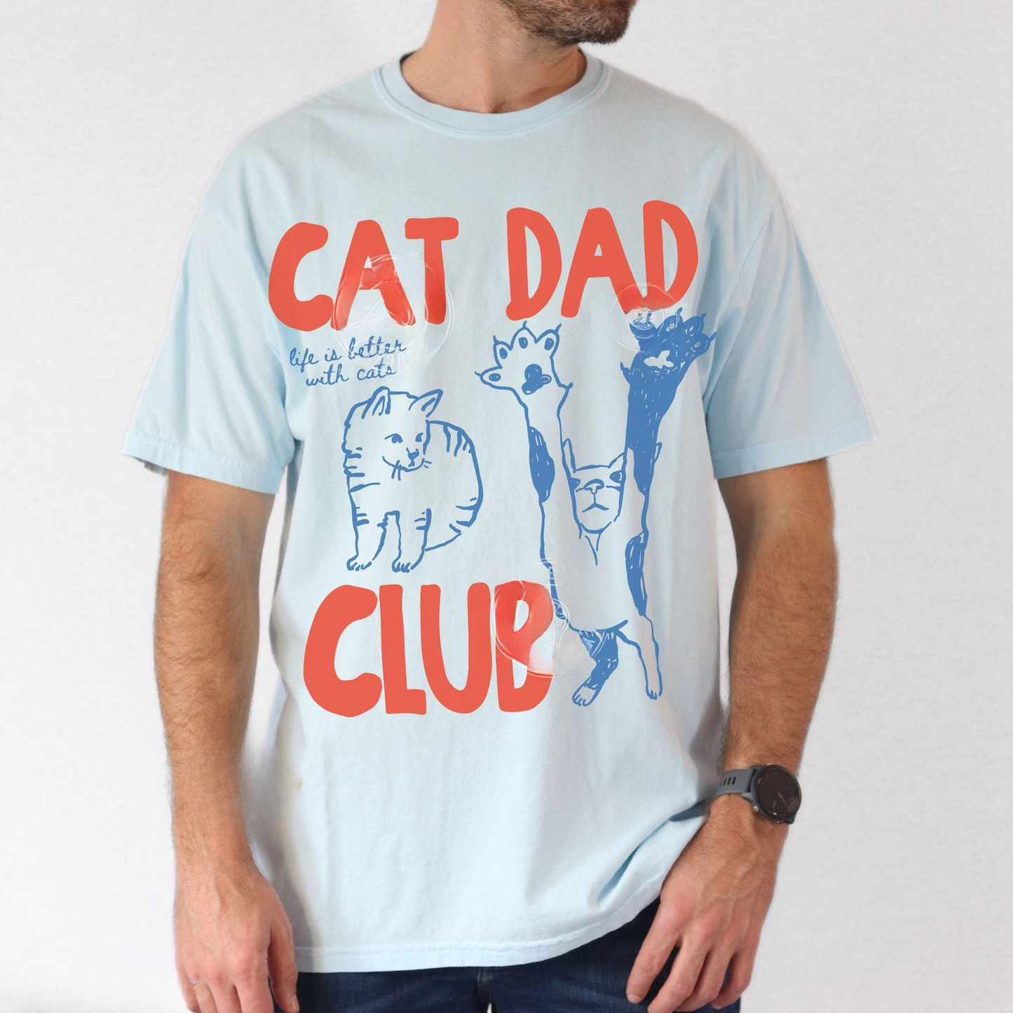Cat Dad Shirt New
