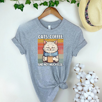 Cat's & Coffee Tee V8