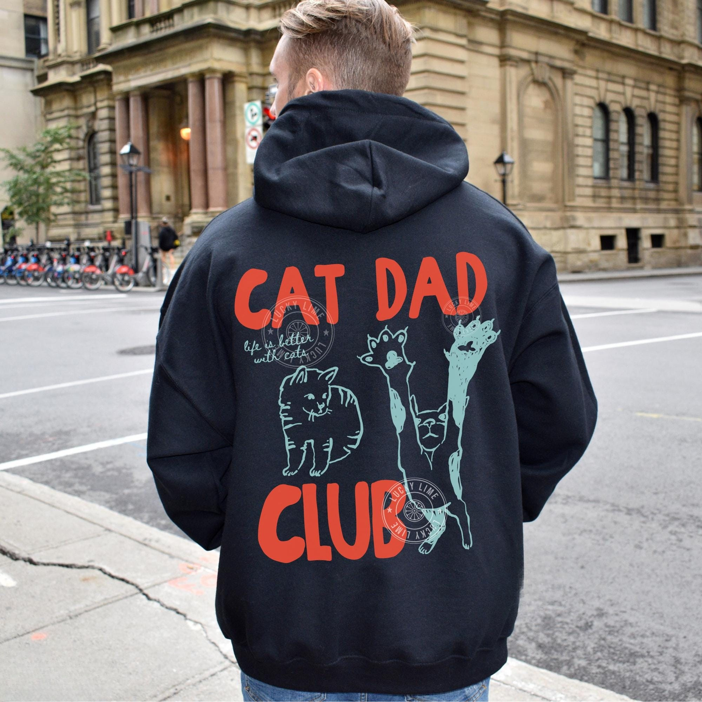 Cat Dad Hoodie V1