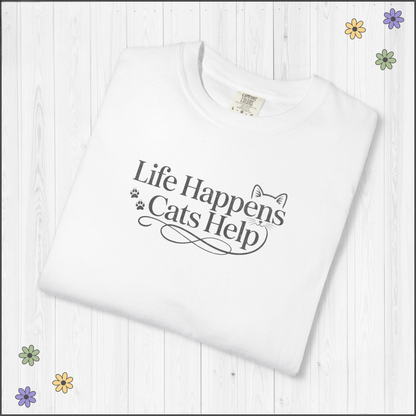 Life Happens Cats Tee