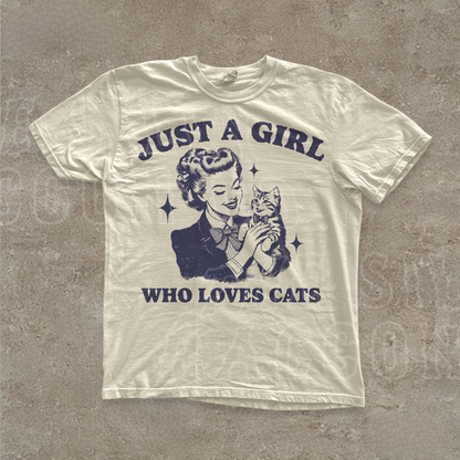 Cute Cat Shirt For Women