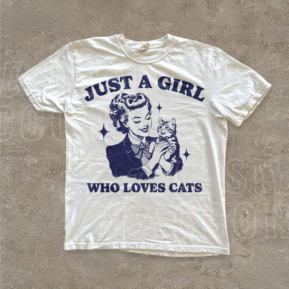 Cute Cat Shirt For Women